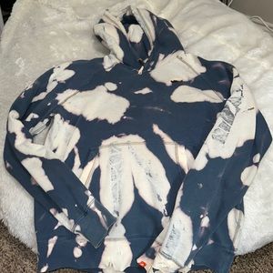 Nike distress hoodie